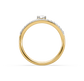 Carol Twin-Band Diamond Ring