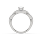 Thea Criss Cross Solitaire Diamond