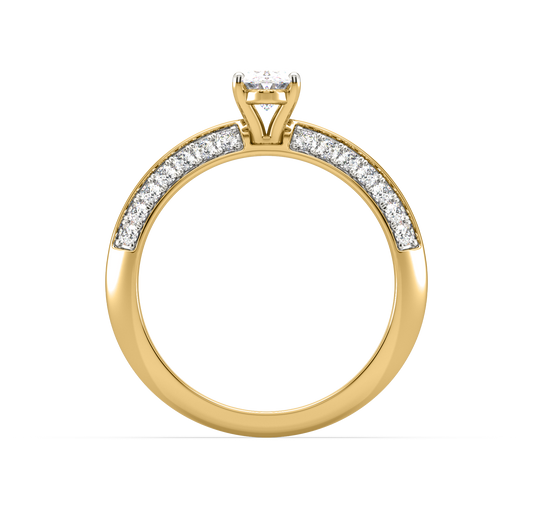 Customised ring RG21002-PH21021