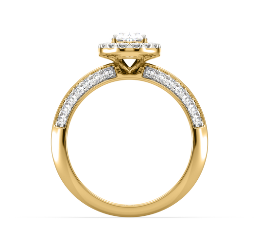 Customised ring RG21002-PH21034