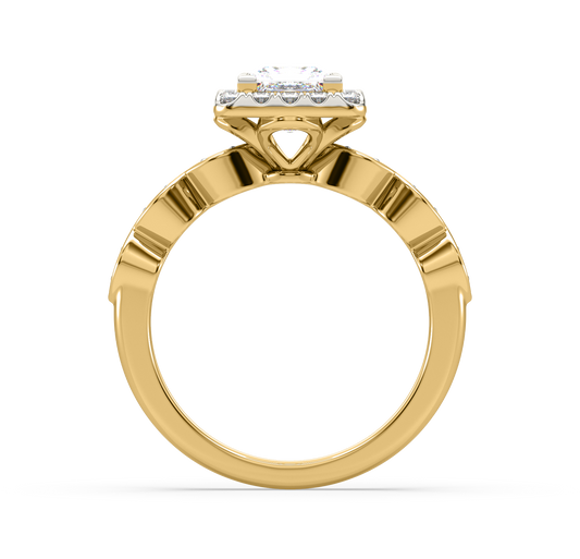 Customised ring RG21014-PH21016