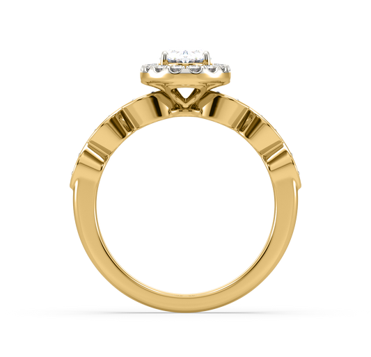 Customised ring RG21014-PH21034