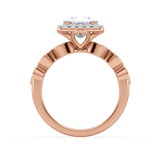 Customised ring RG21015-PH21017