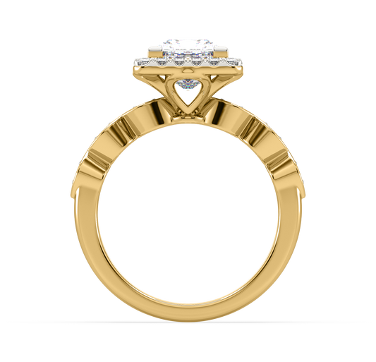 Customised ring RG21015-PH21017