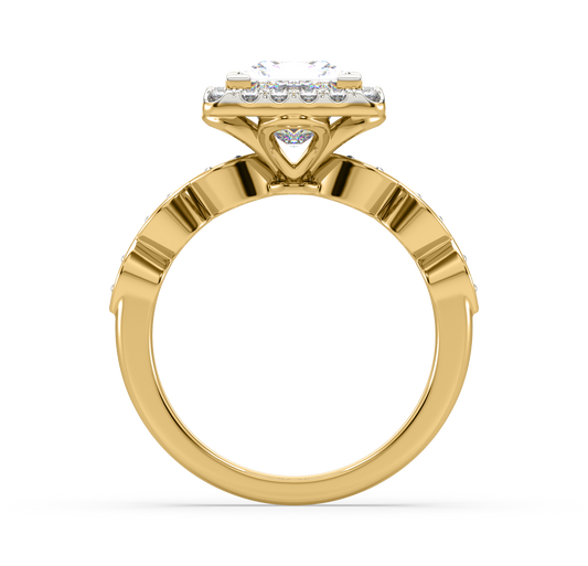 Customised ring RG21015-PH21018