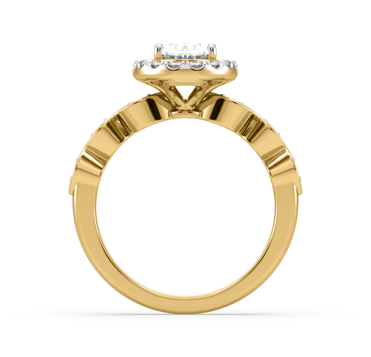 Customised ring RG21015-PH21035