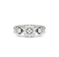 Avah 3 Flower Diamond Ring