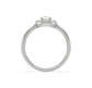 Kara Halo Diamond Ring