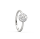 Kara Halo Diamond Ring