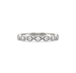 Miley Half Infinity Stackable Ring