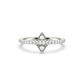 Aubrie Two Sided Triangle Diamond Ring