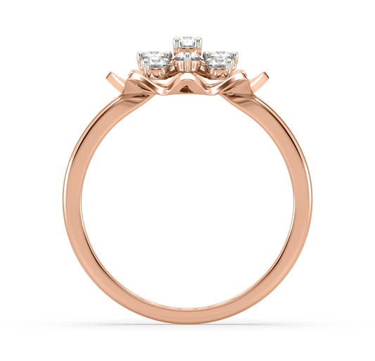 Paloma Flower Diamond Ring