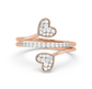 Harmony Heart Diamond Ring