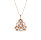 Daisy Bouquet Diamond Pendant