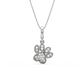 Abby Paw Diamond Pendant