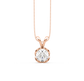 Tessa Fiery Solitaire Pendant