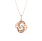 Carmen Entwined Round Pendant