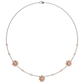 Edna Flower Diamond Necklace