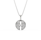 Millie Disc Diamond Pendant