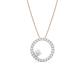Cecile Circular Diamond Pendant
