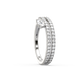 Lucy Oval Solitaire Diamond Ring