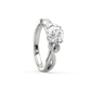 Erica Intertwined Solitaire Ring