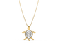 Agatha Turtle Diamond Pendant