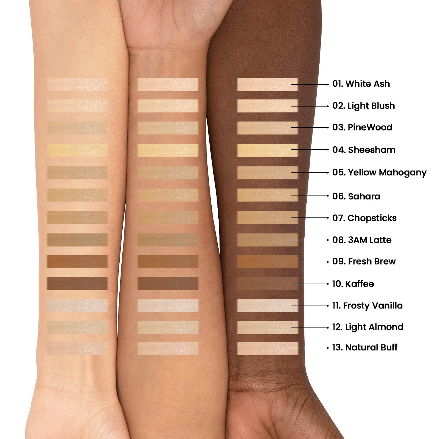 PAC Cosmetics Studio HD Concealer (12 gm) #Color_3 AM Latte