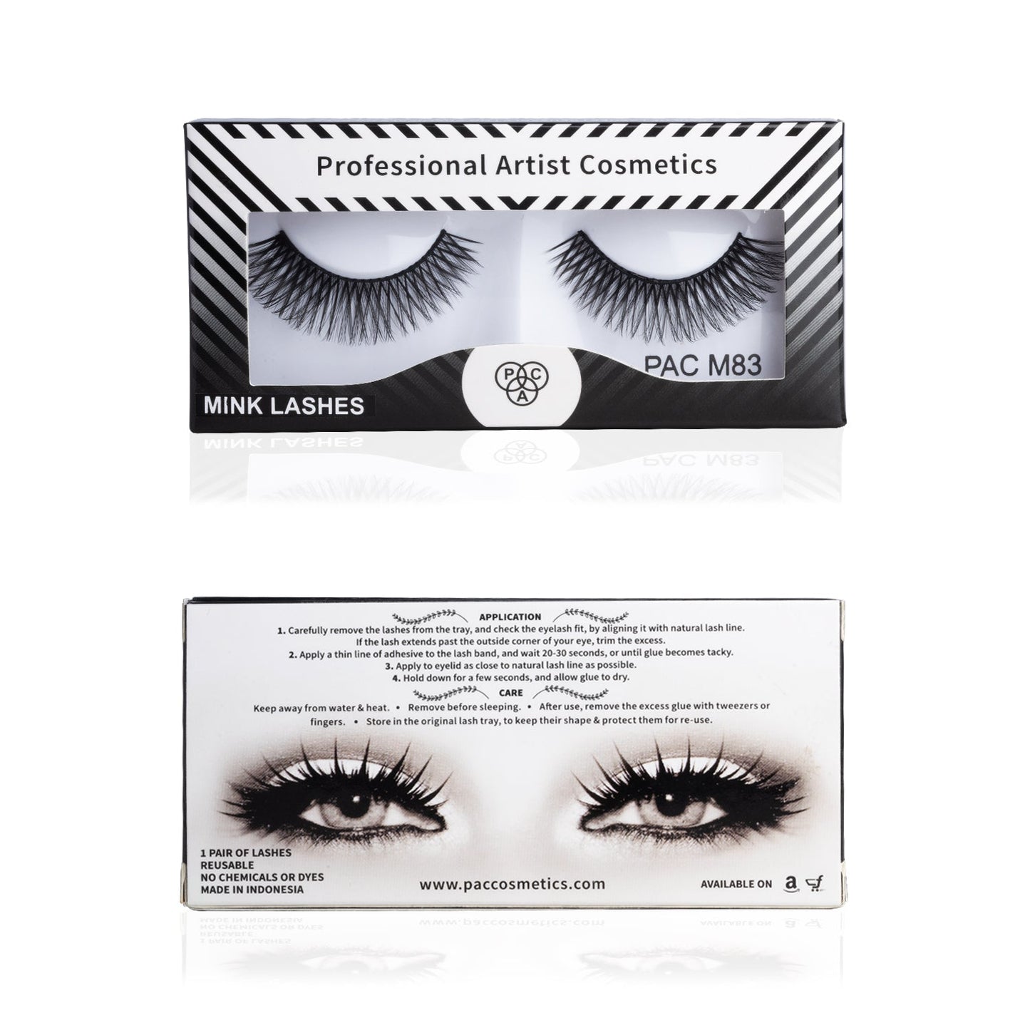 PAC Cosmetics Faux Mink Lash (1 Pair) #Color_M83