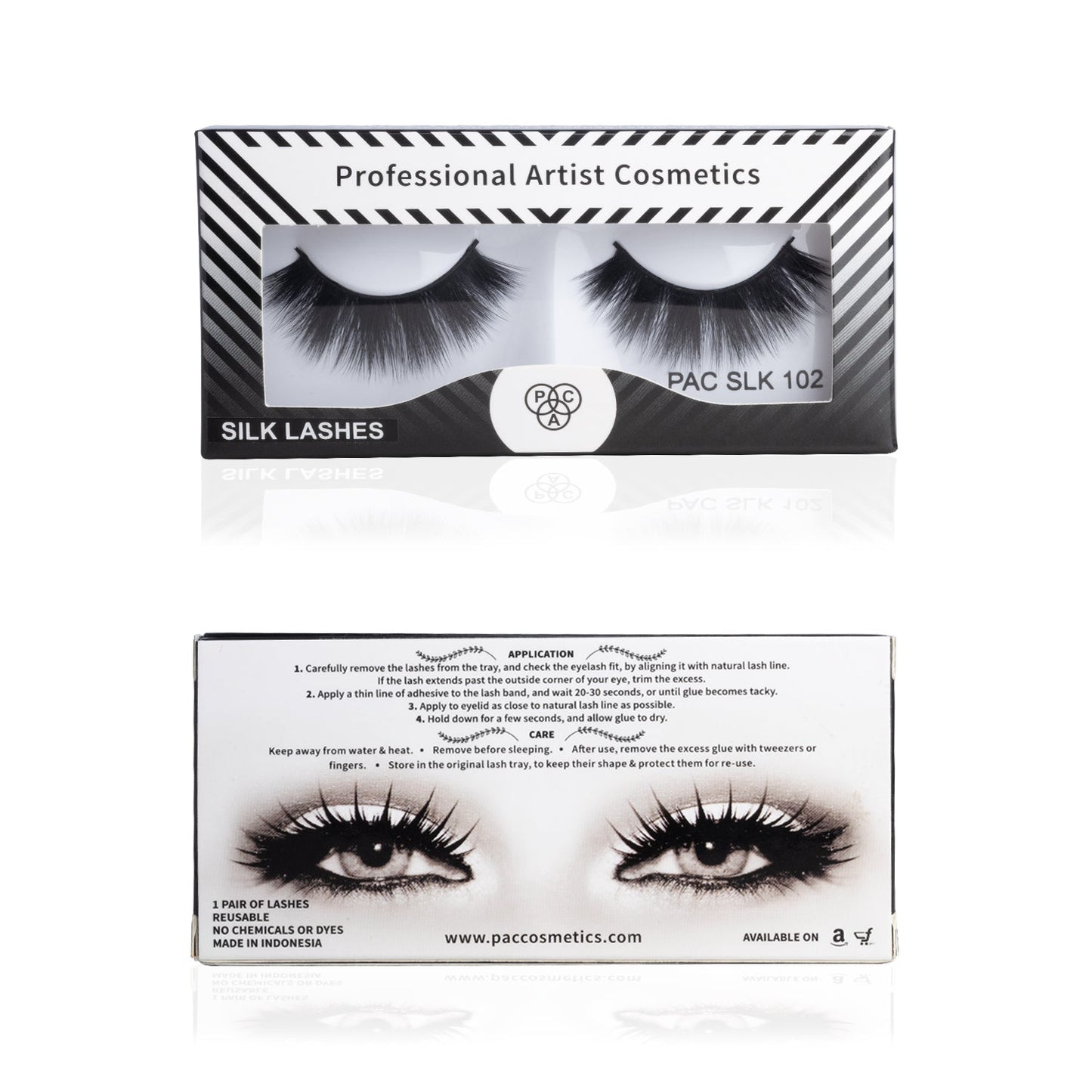 PAC Cosmetics Silk Lash (1 Pair) #Color_SL102