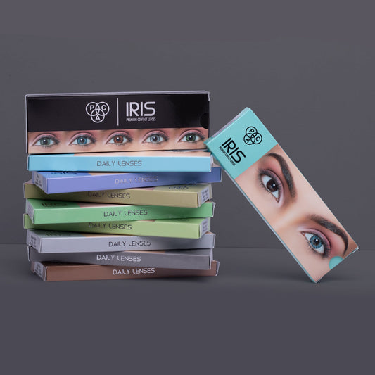 PAC Cosmetics IRIS Premium Contact Lenses (5 Pairs) #Color_Turquoise