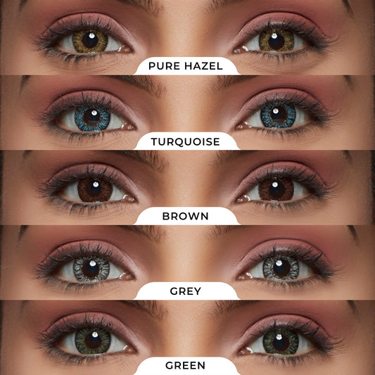 PAC Cosmetics IRIS Premium Contact Lenses (5 Pairs) #Color_Mix