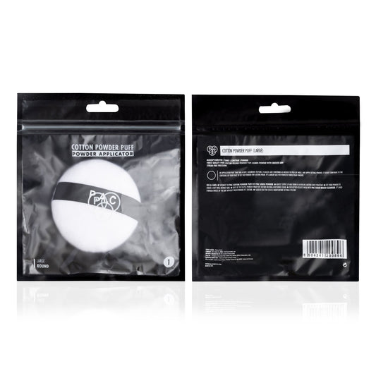 PAC Cosmetics Large Cotton Puff (Round) (White) (1 Pc)
