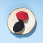 PAC Cosmetics Mini Sponge Set (Olive Cut) (Black, Red) (2 Pc)
