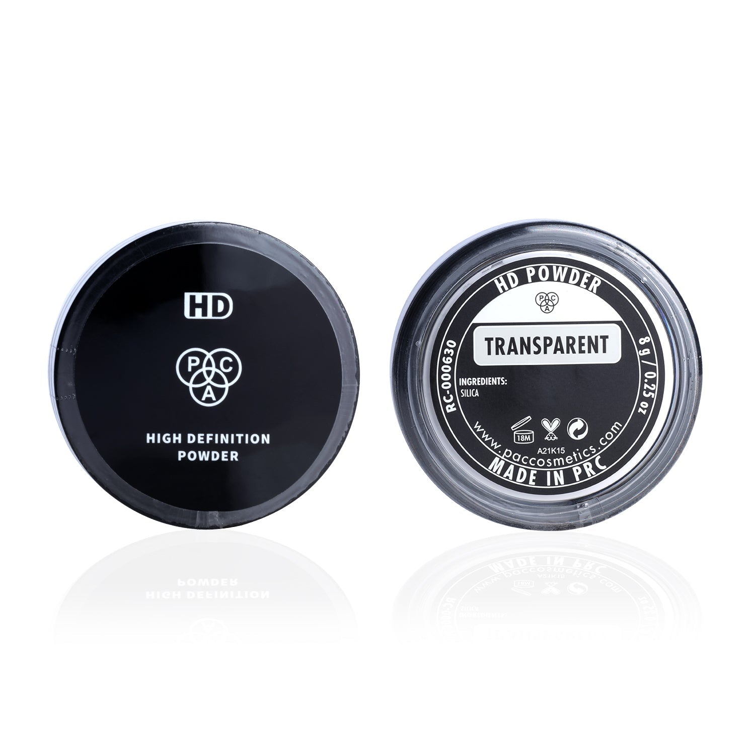 PAC Cosmetics HD Powder #Size_8 gm+#Color_Transparent