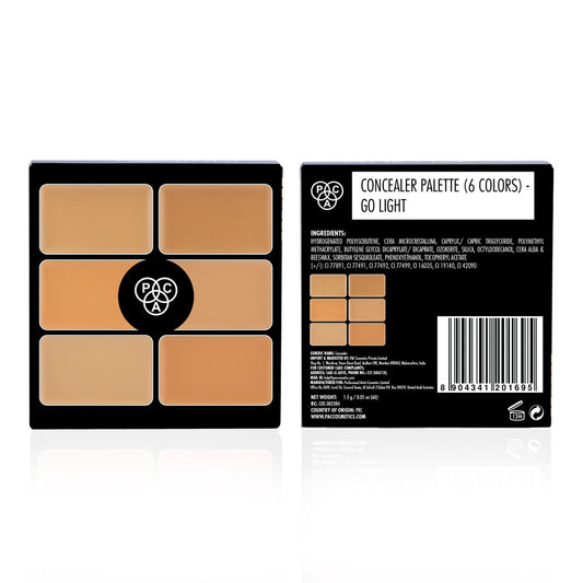 PAC Cosmetics Go Concealer X6 (1.5 gm) #Color_Light