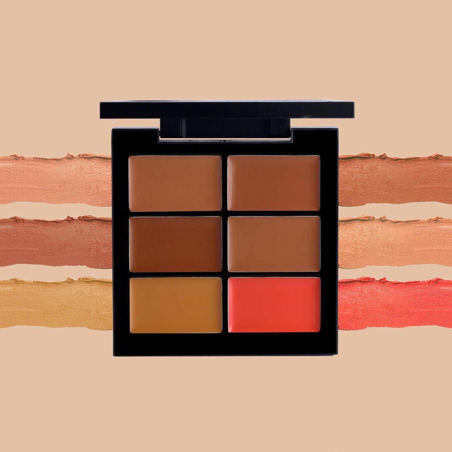 PAC Cosmetics Go Concealer X6 (1.5 gm) #Color_Deep