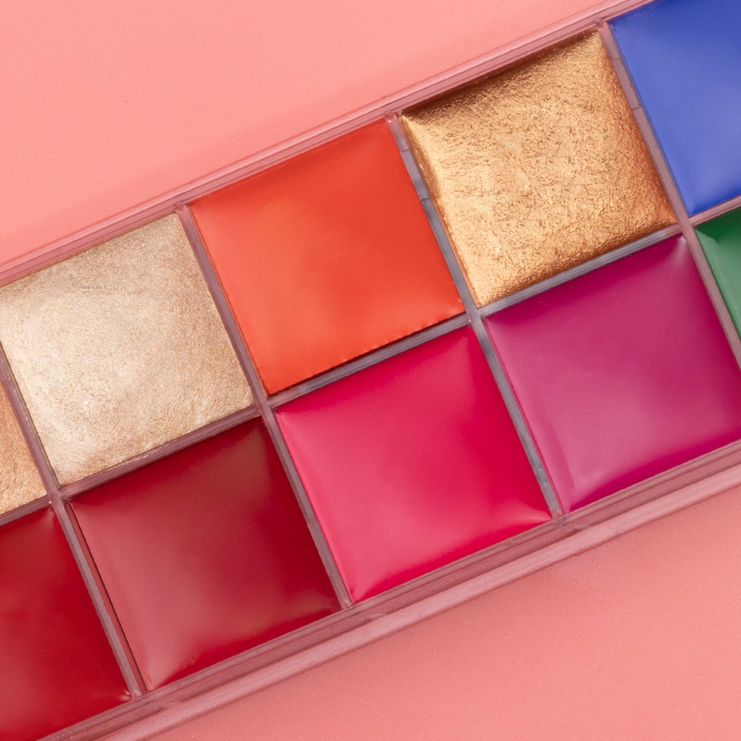 PAC Cosmetics Fresh Color Eyeshadow X12 (70 gm) #Color_Summer Bloom