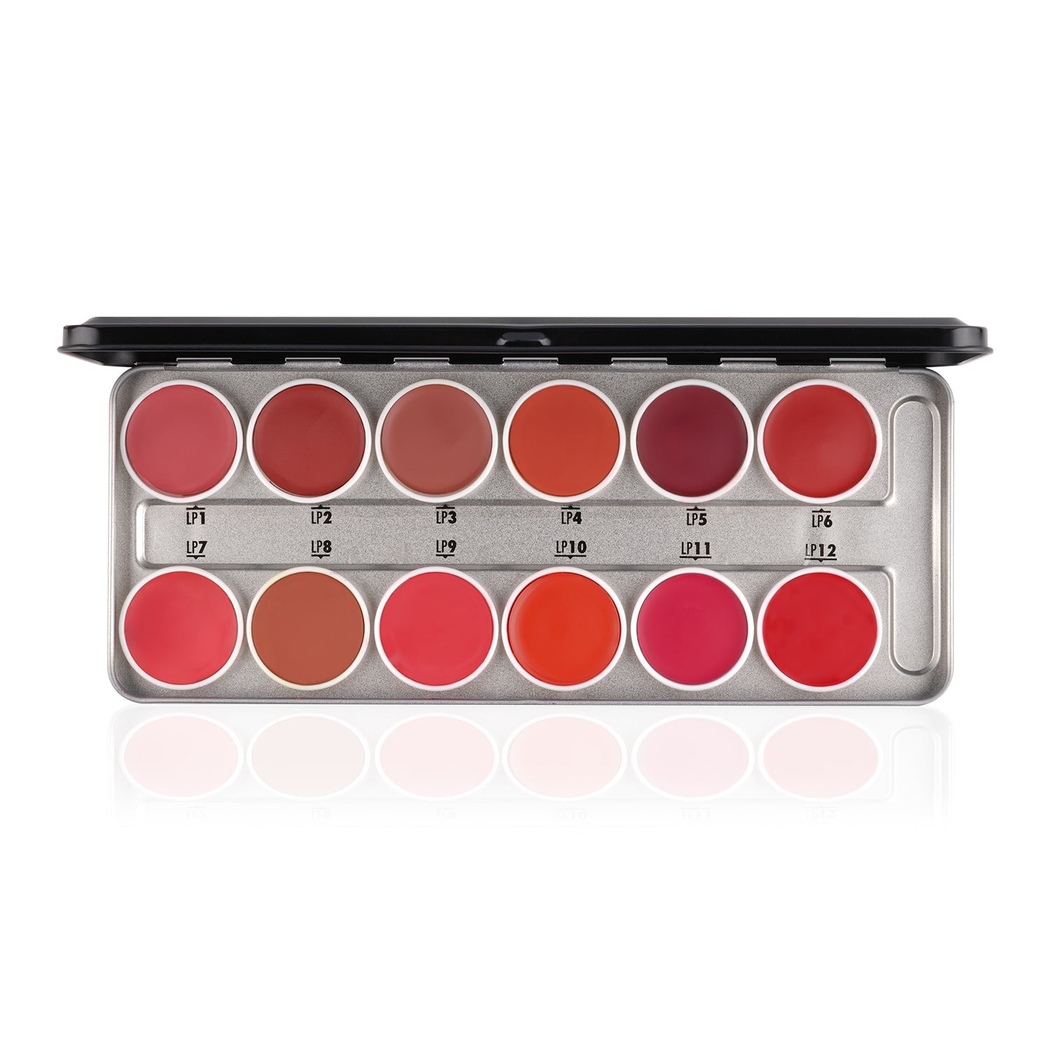 PAC Cosmetics Pro Lipstick Palette X12 (2.8 gm)