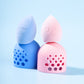 PAC Cosmetics Mr. & Mrs. Bounce (Water Drop Cut, Olive Cut) (Blue, Pink) (2 Pcs)
