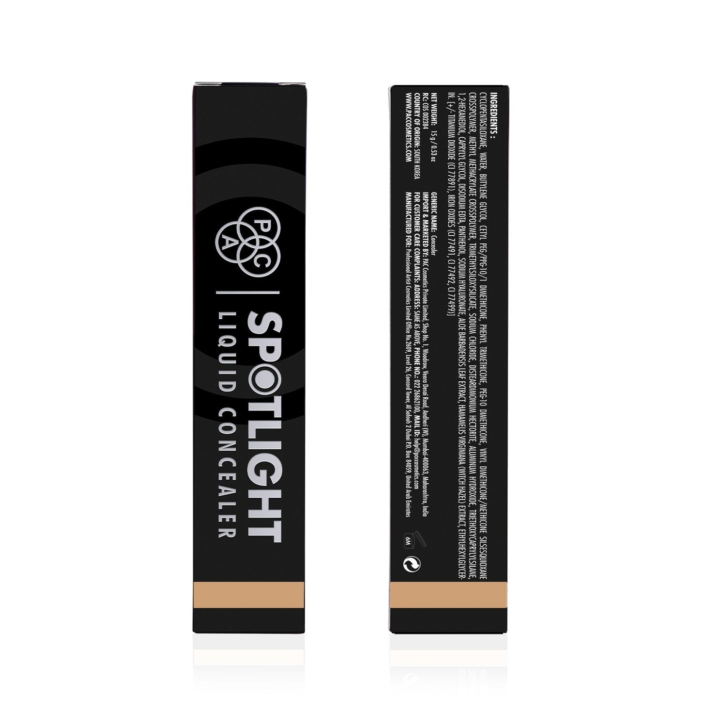 PAC Cosmetics Spotlight Liquid Concealer (15 gm) #Color_Nutcracker