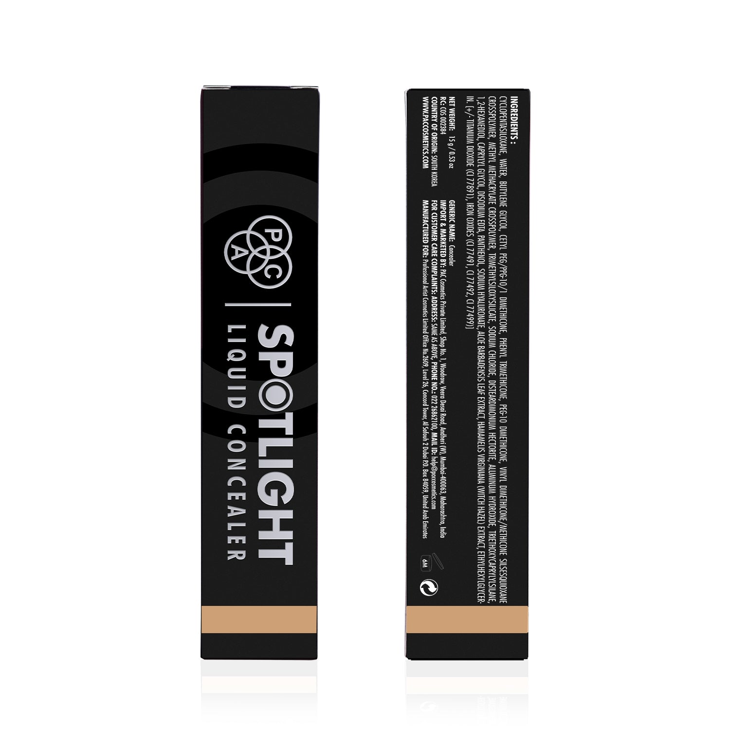 PAC Cosmetics Spotlight Liquid Concealer (15 gm) #Color_Nutcracker