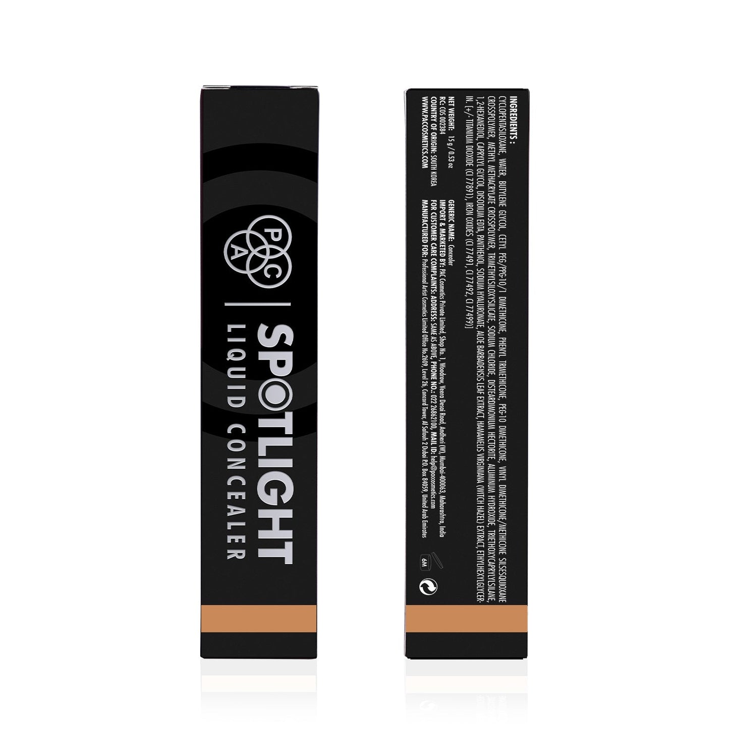 PAC Cosmetics Spotlight Liquid Concealer (15 gm) #Color_Mocha