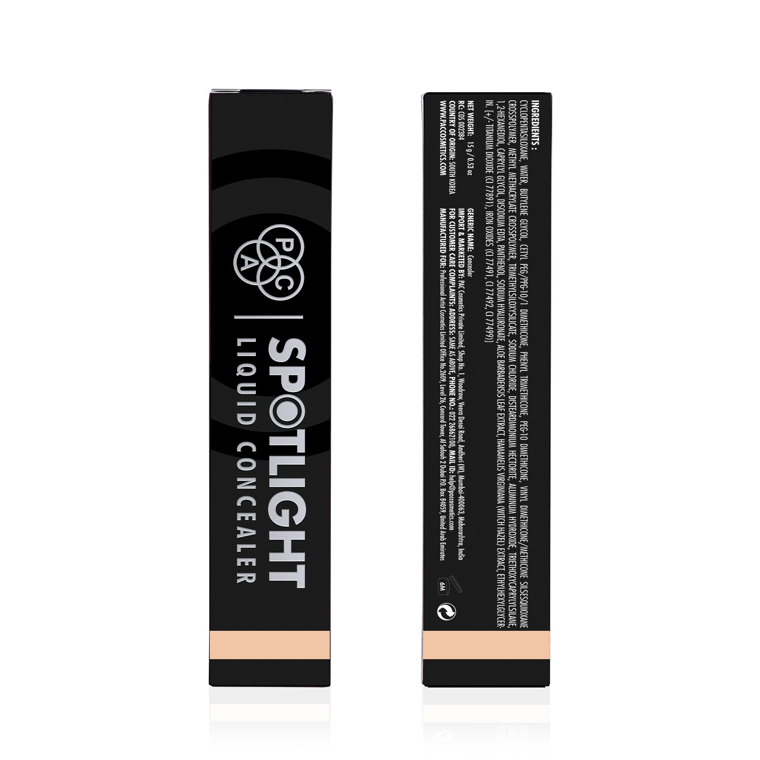 PAC Cosmetics Spotlight Liquid Concealer (15 gm) #Color_Spiced Buttermilk