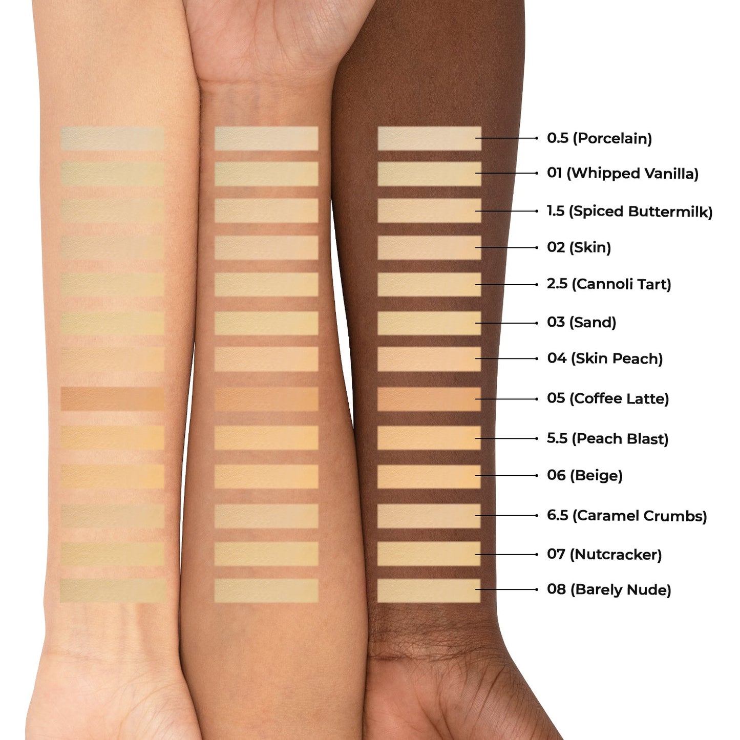 PAC Cosmetics Spotlight Liquid Concealer (5.5 gm) #Color_Caramel Crumbs