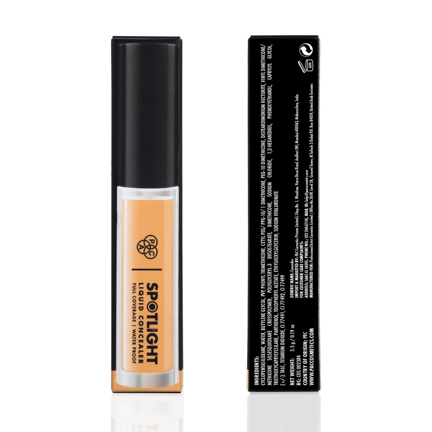 PAC Cosmetics Spotlight Liquid Concealer (5.5 gm) #Color_Gummy Drop