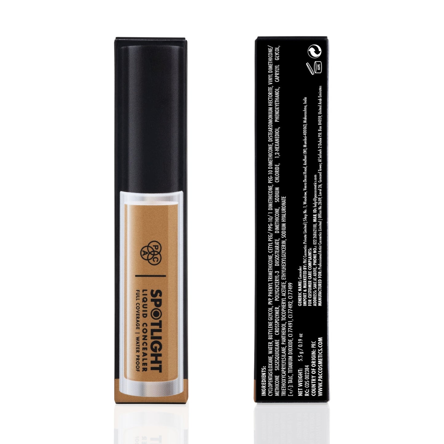 PAC Cosmetics Spotlight Liquid Concealer (5.5 gm) #Color_Dutch Danish