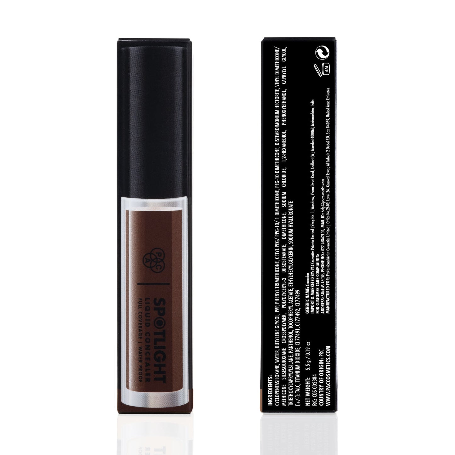 PAC Cosmetics Spotlight Liquid Concealer (5.5 gm) #Color_Coco Cabana