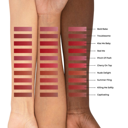 PAC Cosmetics Matte Addict #Size_4 ml+#Color_Capitvating