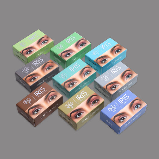 PAC Cosmetics IRIS Premium Contact Lenses (1 Pairs) #Color_Brown